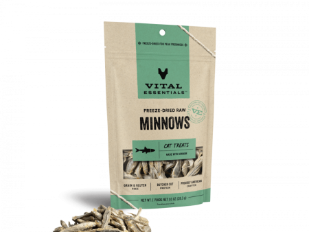 Vital Essentials Freeze Dried Raw Minnows Cat Treats For Cheap