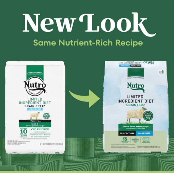 Nutro Limited Ingredient Diet Grain Free Large Breed Adult Lamb and Sweet Potato Dry Dog Food on Sale