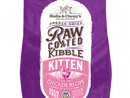 Stella and Chewys Raw Coated Premium Kibble Cat and Kitten Food Sale