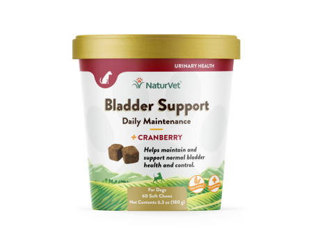 NaturVet Bladder Support Plus Cranberry Time Release Tabs for Dogs Fashion