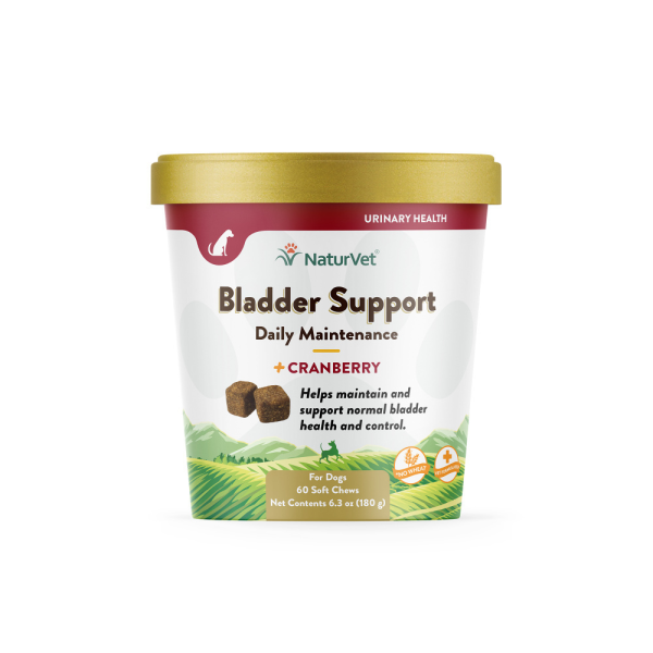 NaturVet Bladder Support Plus Cranberry Time Release Tabs for Dogs Fashion