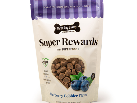 Three Dog Bakery Super Rewards Blueberry Cobbler Fashion