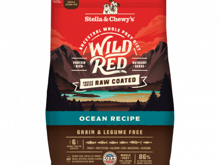 Stella & Chewy s Wild Red Dry Dog Food Raw Coated High Protein Grain & Legume Free Ocean Recipe on Sale