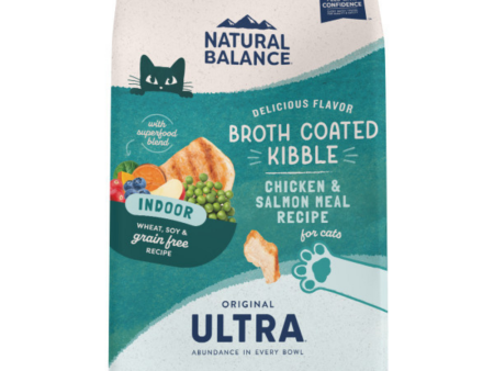 Natural Balance Indoor Ultra Chicken & Salmon Dry Cat Food Discount